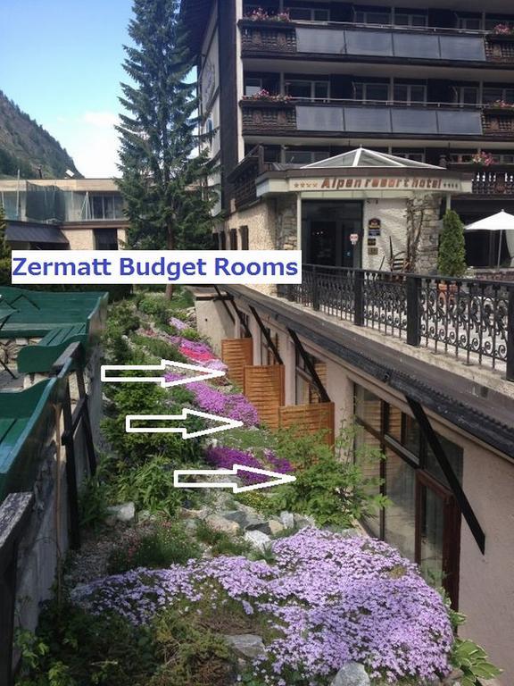 Zermatt Budget Rooms Kültér fotó